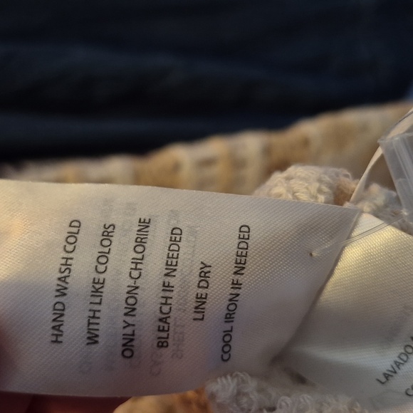 Idyllwood Miranda Lambert Crochet Long Sleeve Top Boho Layer Look Sz XL Western - Picture 5 of 7